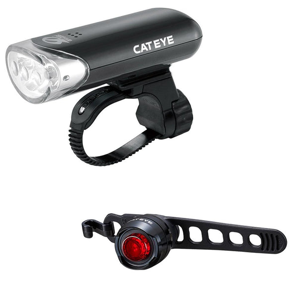 Cateye EL135 & Orb Front & Rear Light Set